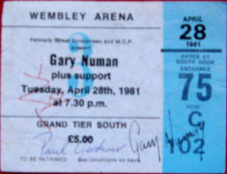 London Ticket 1981